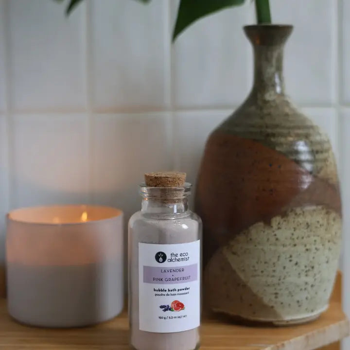 Lavender + Pink Grapefruit Bubble Bath Powder