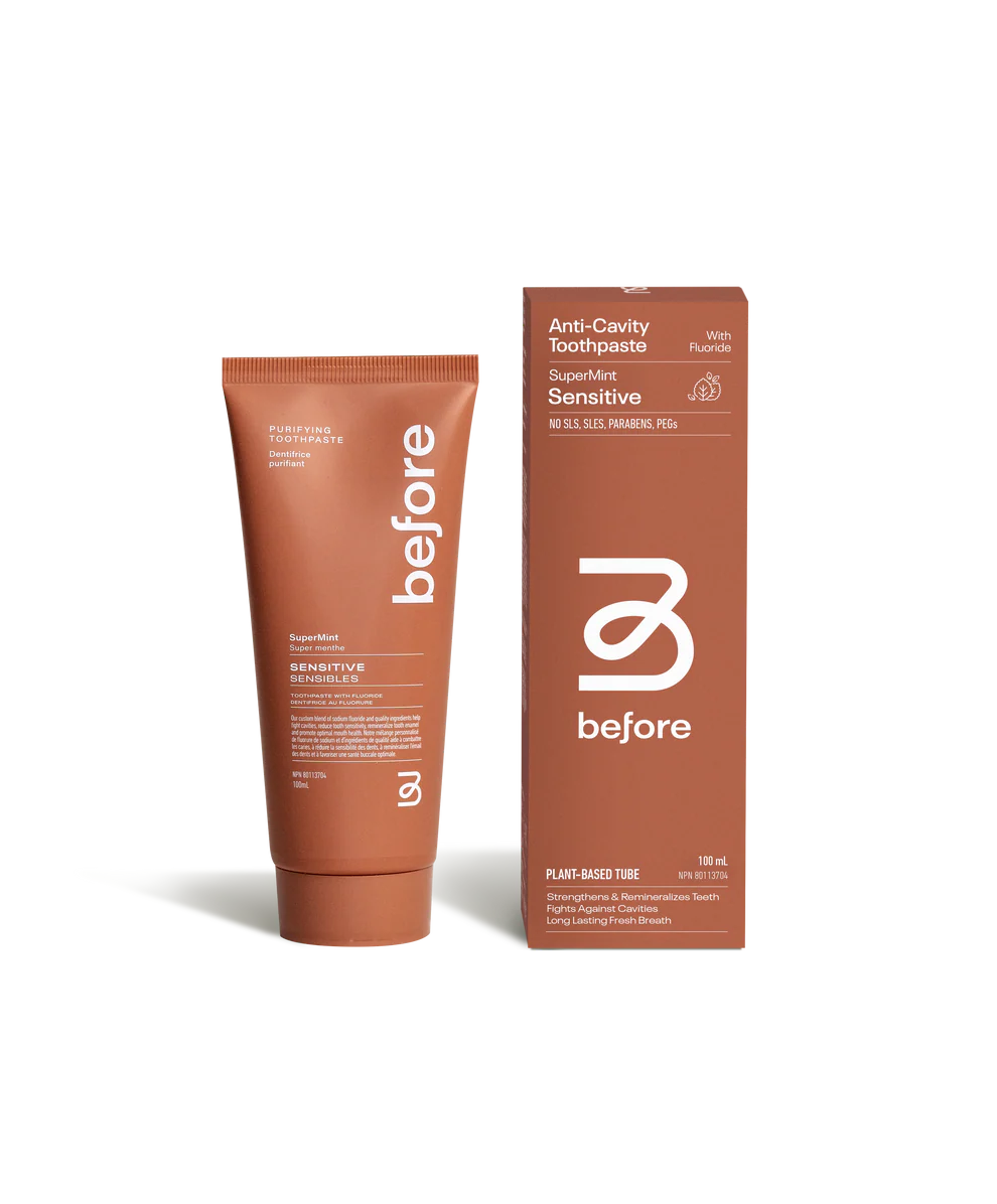 Anti-Cavity Supermint Sensitive Toothpaste with Fluoride