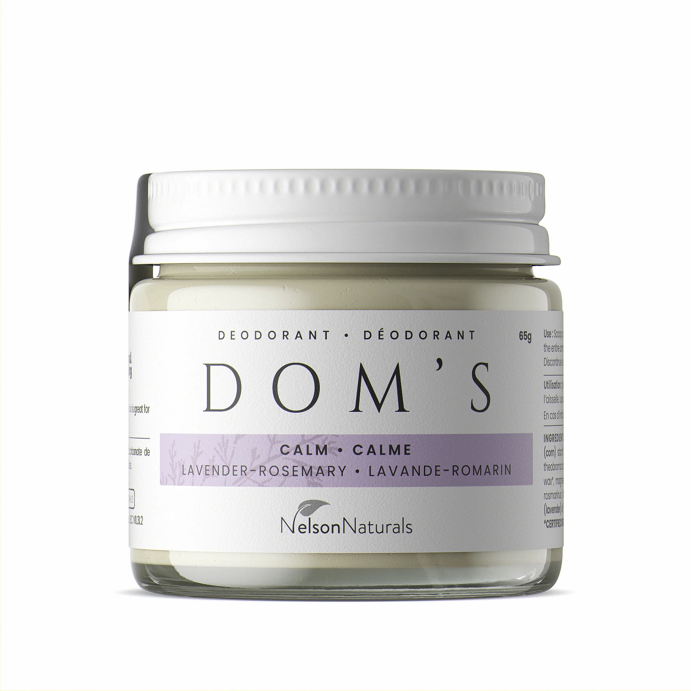 Calm (Lavender-Rosemary) Deodorant