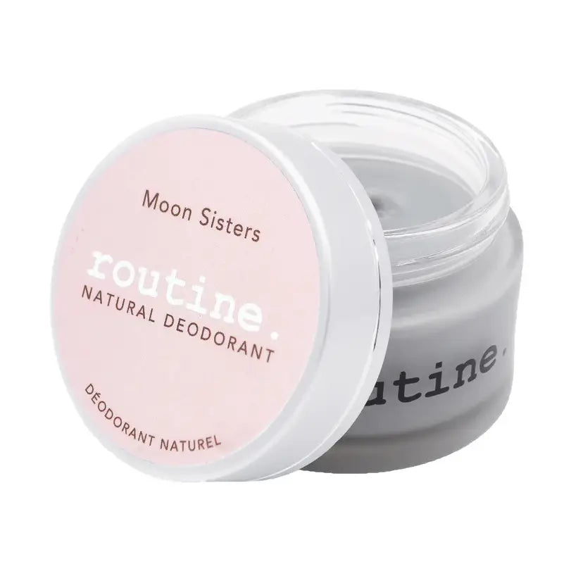 Moon Sisters Deodorant Jar (with Prebiotics, Activated Charcoal and Magnesium)