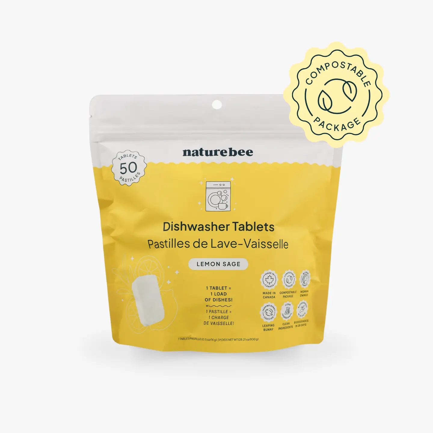 Dishwasher Tablets Lemon Sage