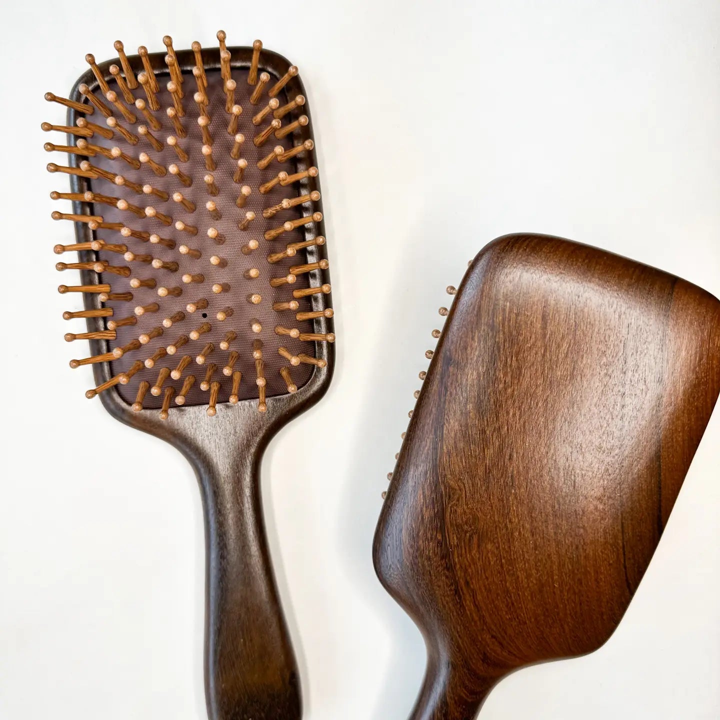 Sandalwood Hair Brush with Bamboo Bristles