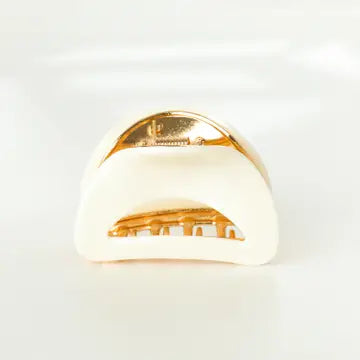 Medium Curved Metal Claw Clip