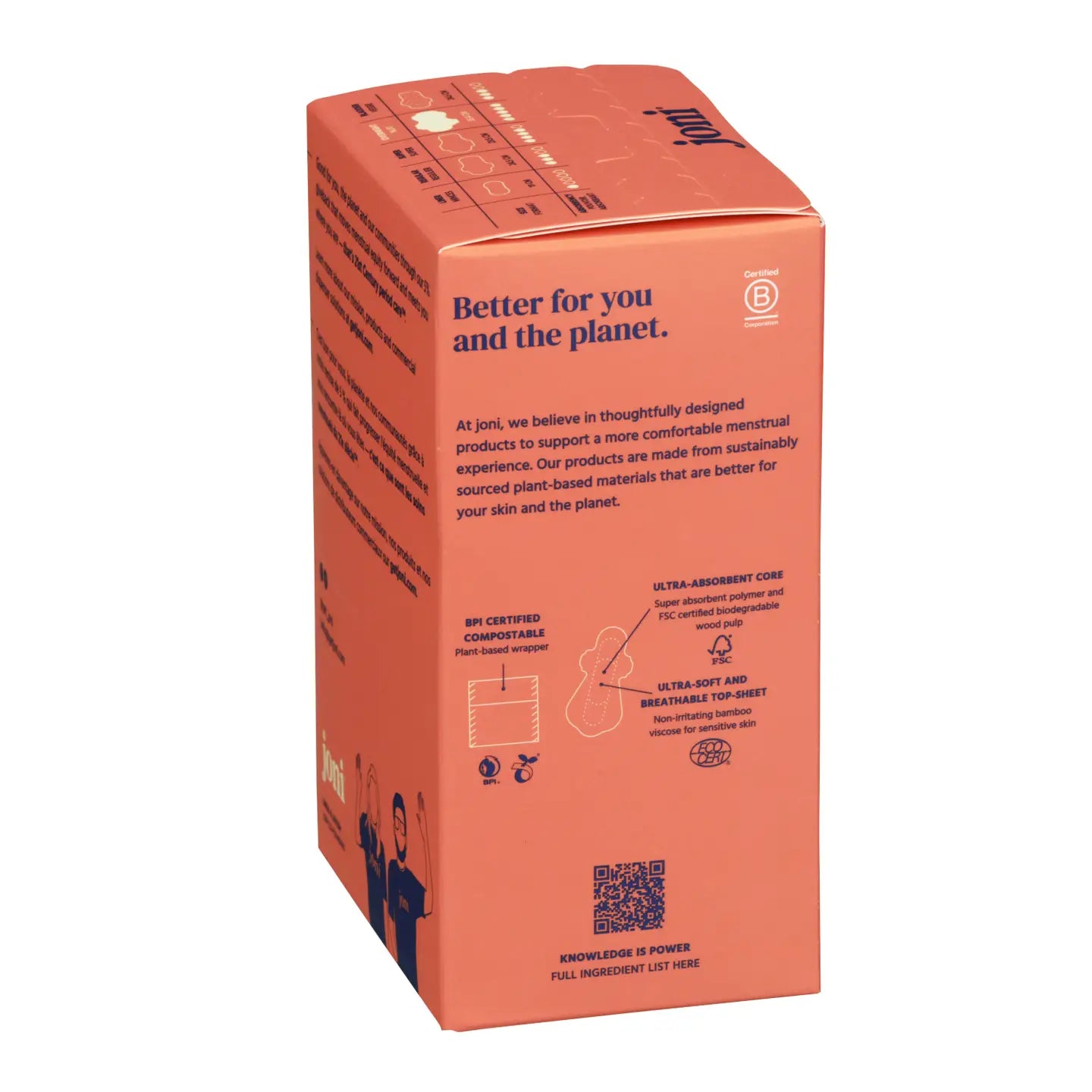 joni Bamboo Overnight Pads