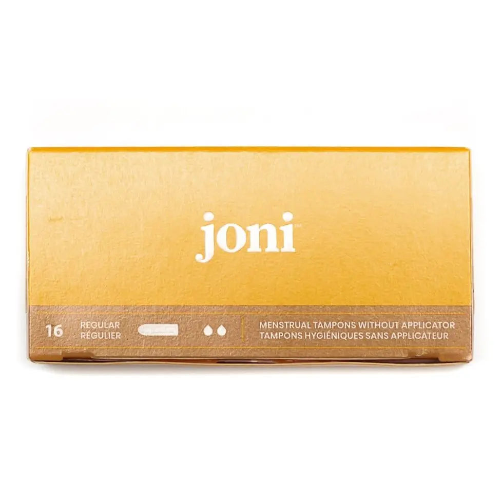 joni Regilar Organic Cotton Non-Applicator Tampons