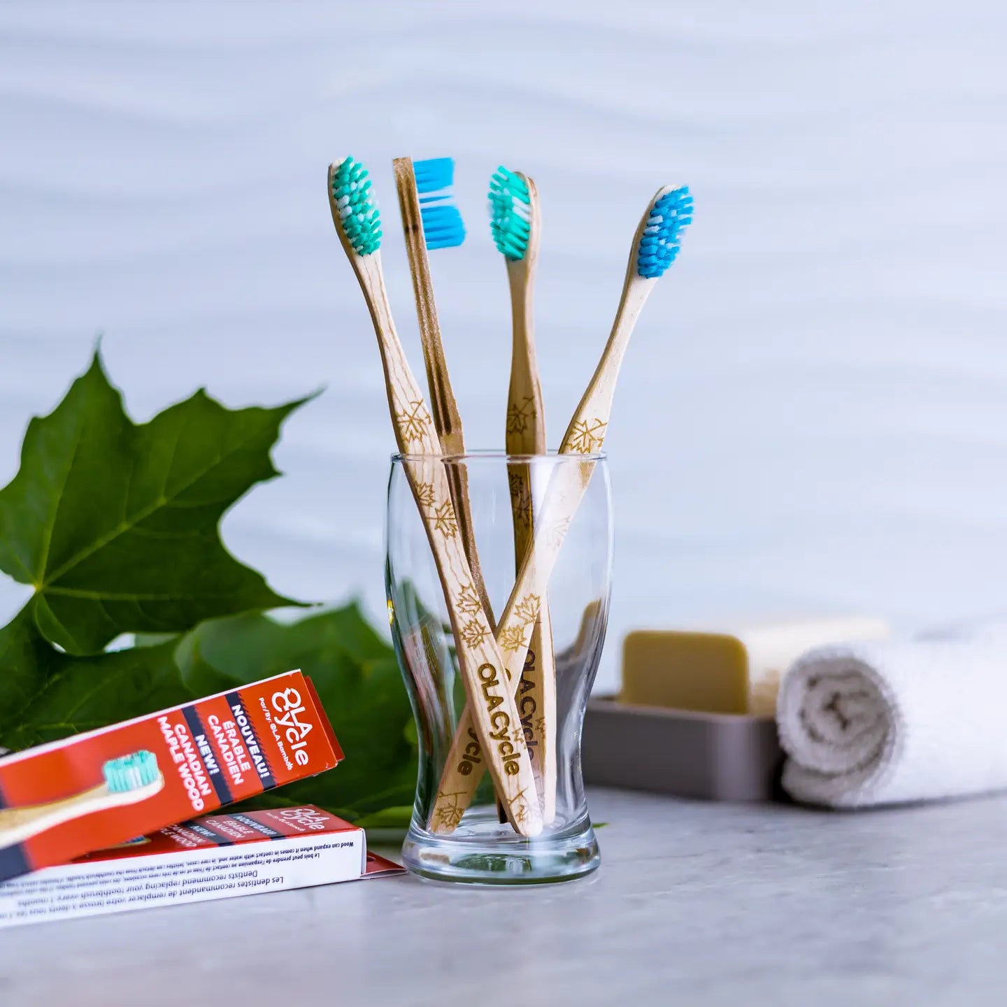 Canadian Maple Wood Toothbrushes