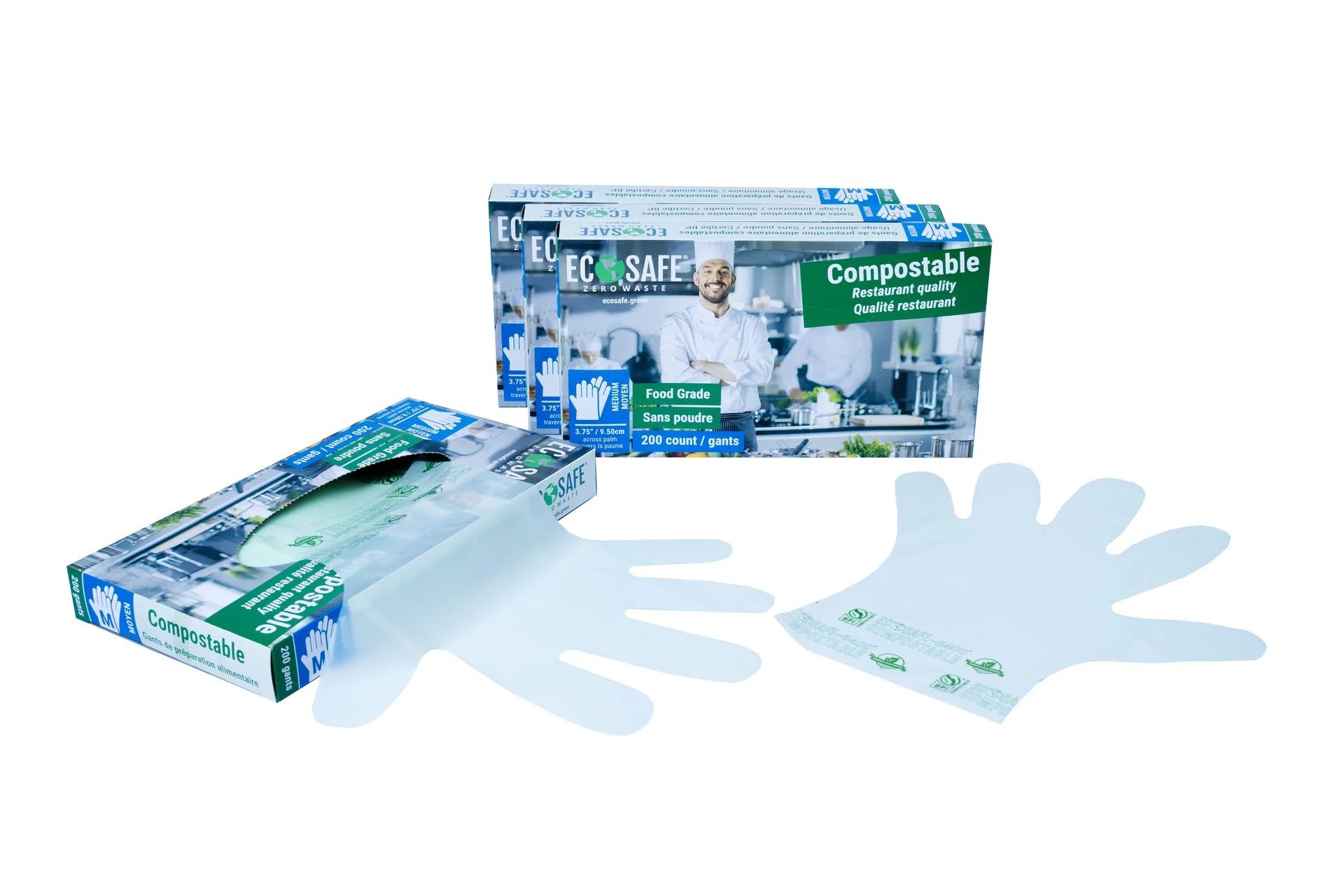 Compostable Food Prep Gloves