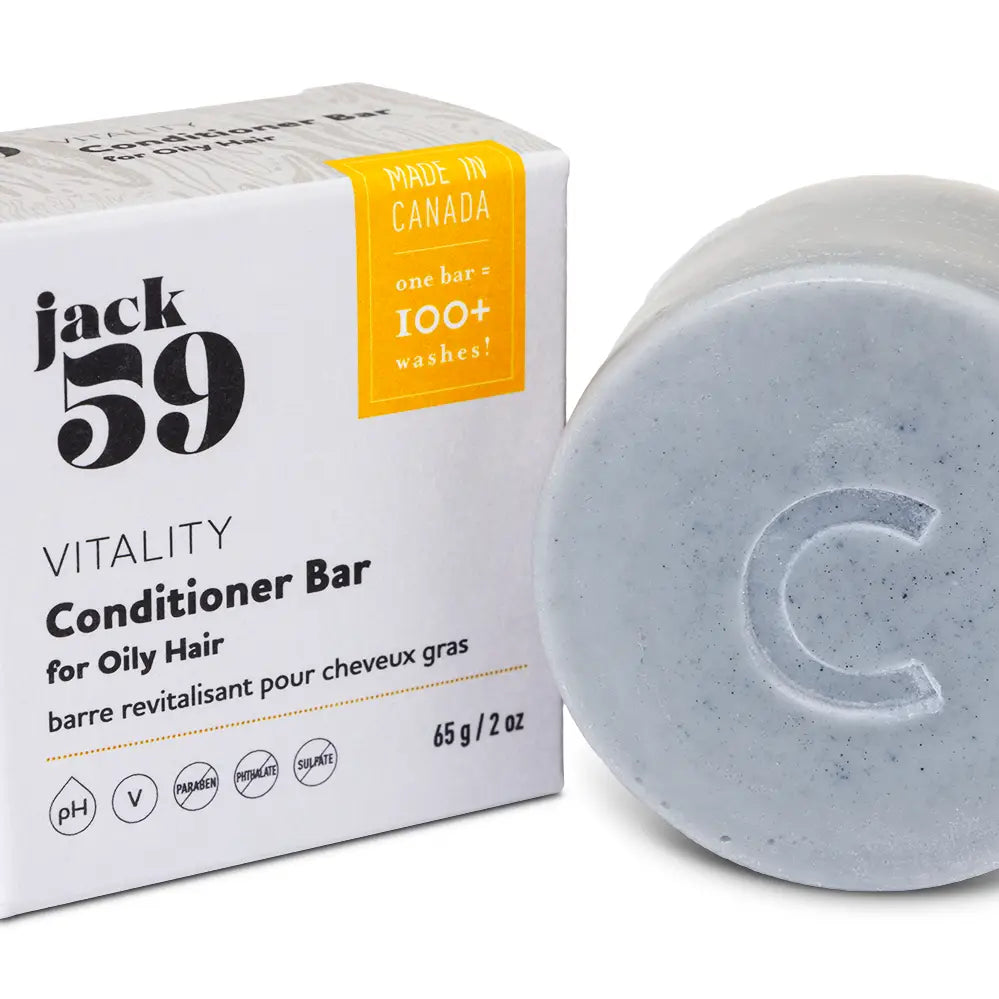 Jack 59 Vitality Conditioner Bar for Oily Hair