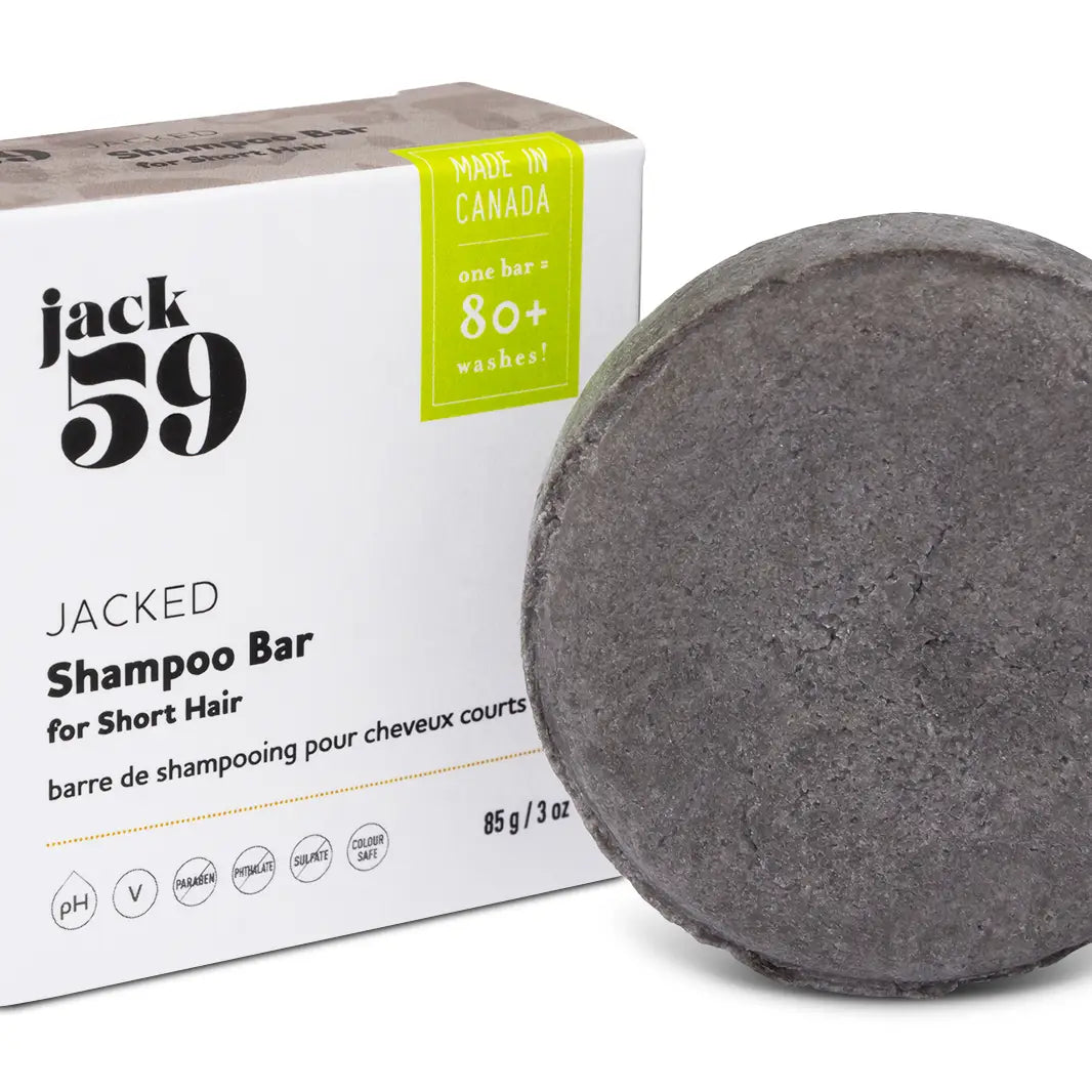 Jacked 3-in-1 Shampoo Bar for Hair, Beard & Body