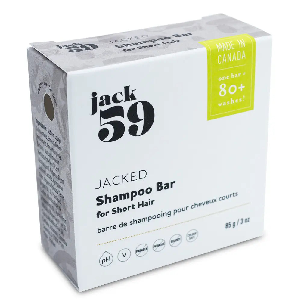 Jacked 3-in-1 Shampoo Bar for Hair, Beard & Body