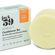 Jack 59 Serenity Conditioner Bar for Fine Hair & Sensitive Scalps