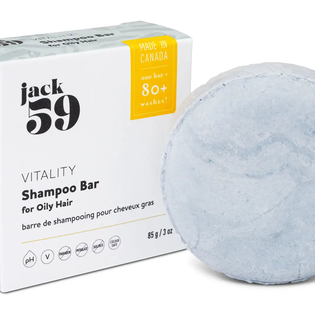 Jack 59 Vitality Shampoo Bar for Oily Hair