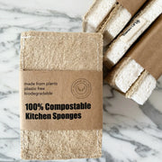 Compostable Kitchen Sponges, 2 Pack