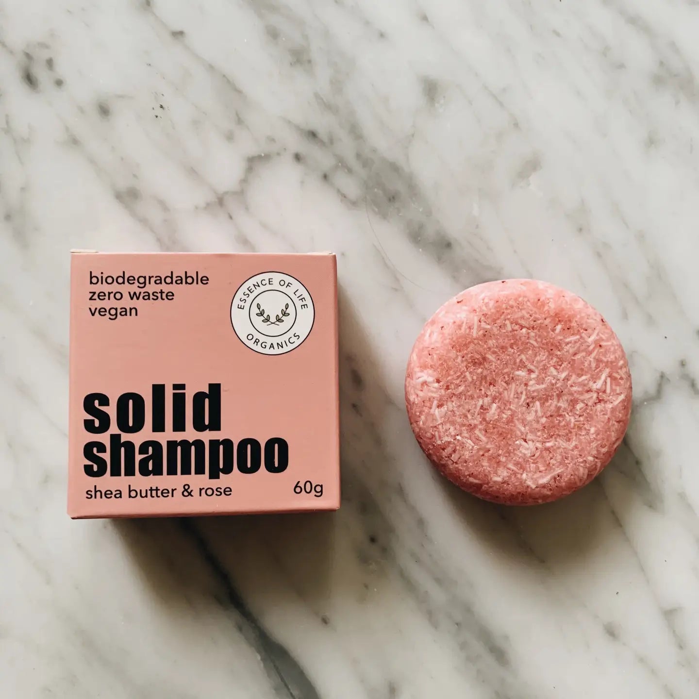 Solid Shampoo Bar Shea Butter & Rose