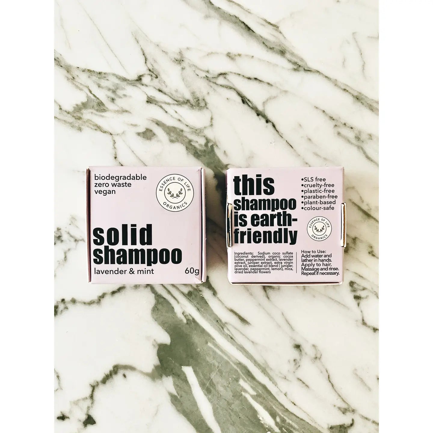 Solid Shampoo Bar Lavender & Mint