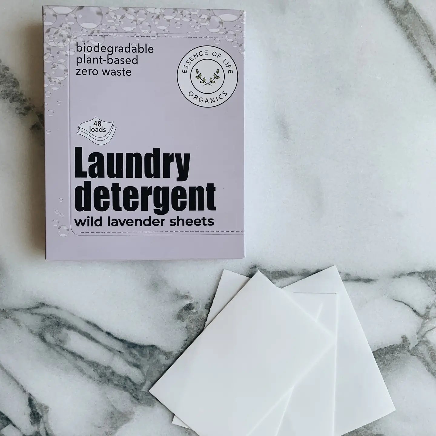 Laundry Detergent with Lavender Sheets