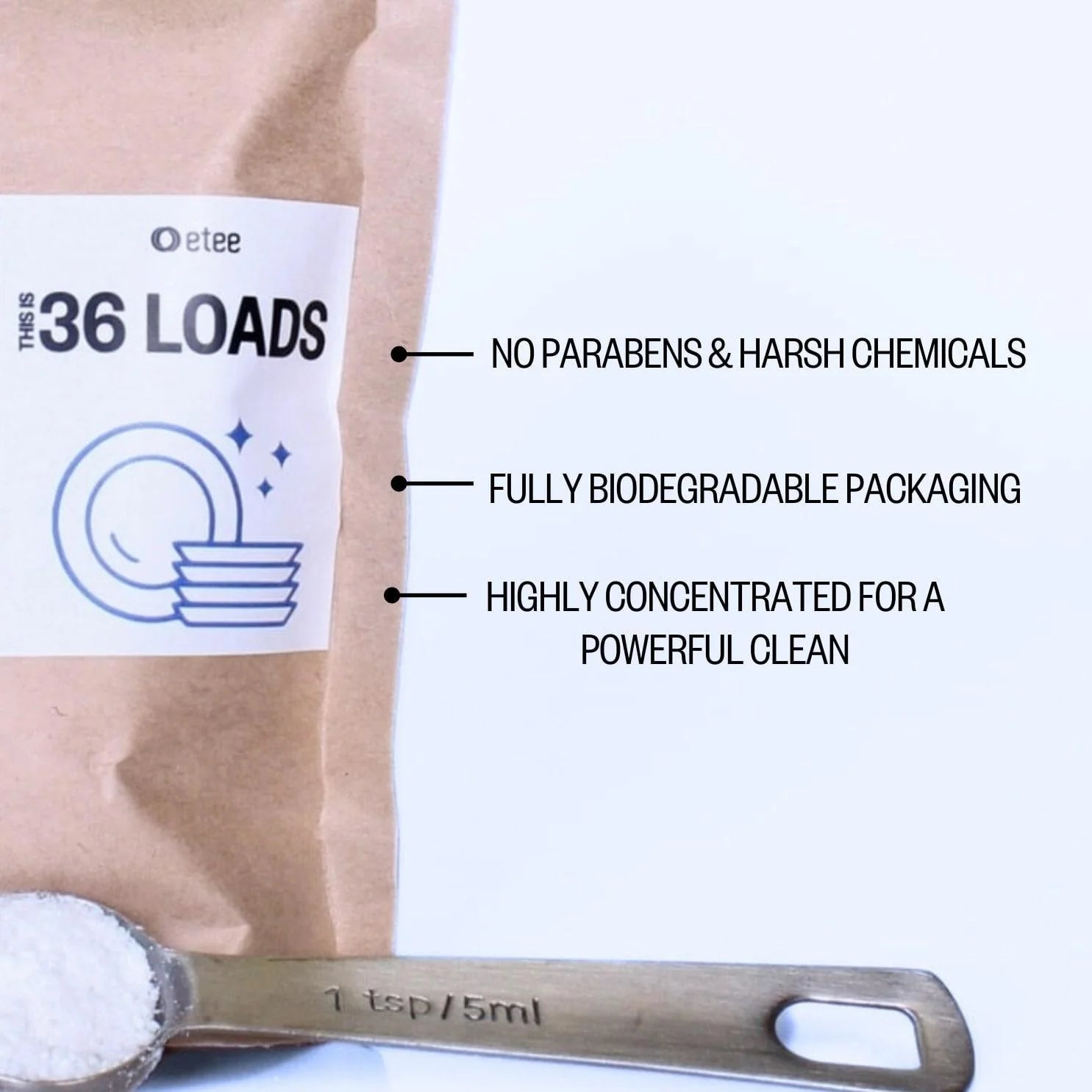 Super Concentrated Dishwasher Detergent