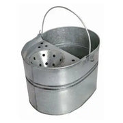 Galvanized Steel Mop Bucket with Wringer
