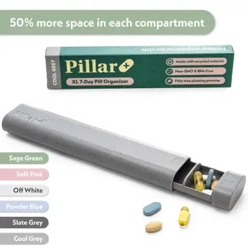 Pillar XL 7-day Pill Organizer