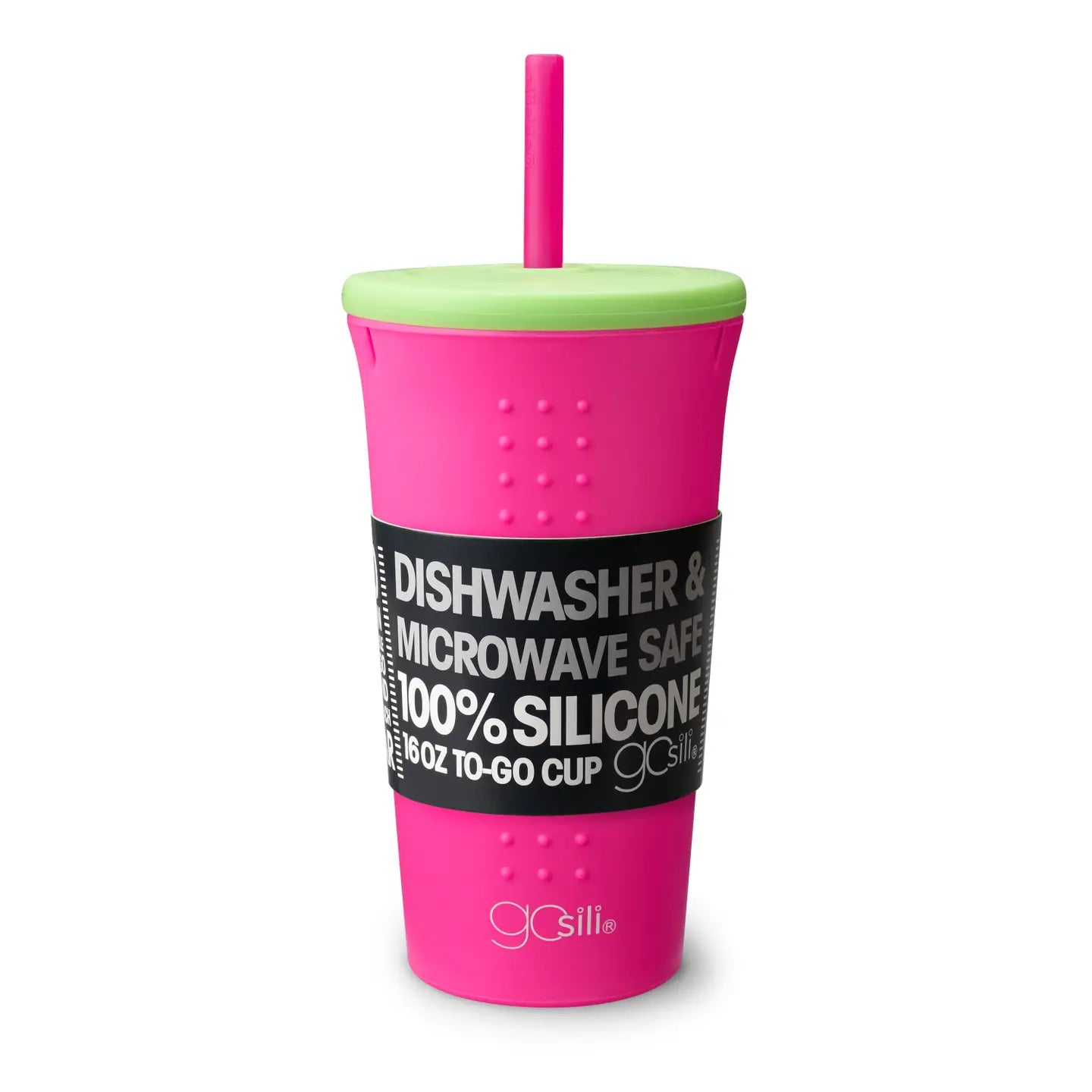 Silicone 16 oz Straw Cup