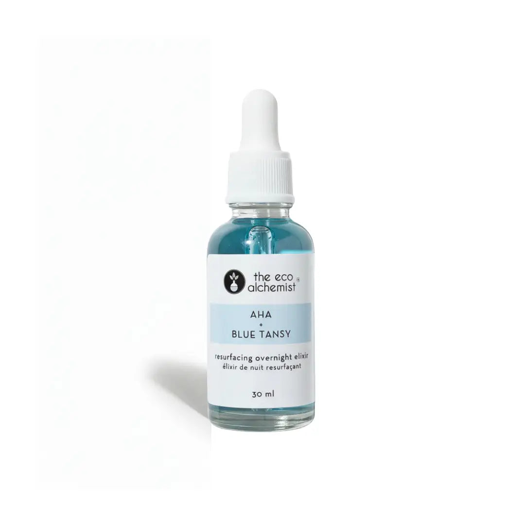Aha + Blue Tansy Resurfacing Overnight Elixir