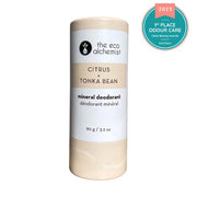 Citrus + Tonka Bean Mineral Deodorant Stick