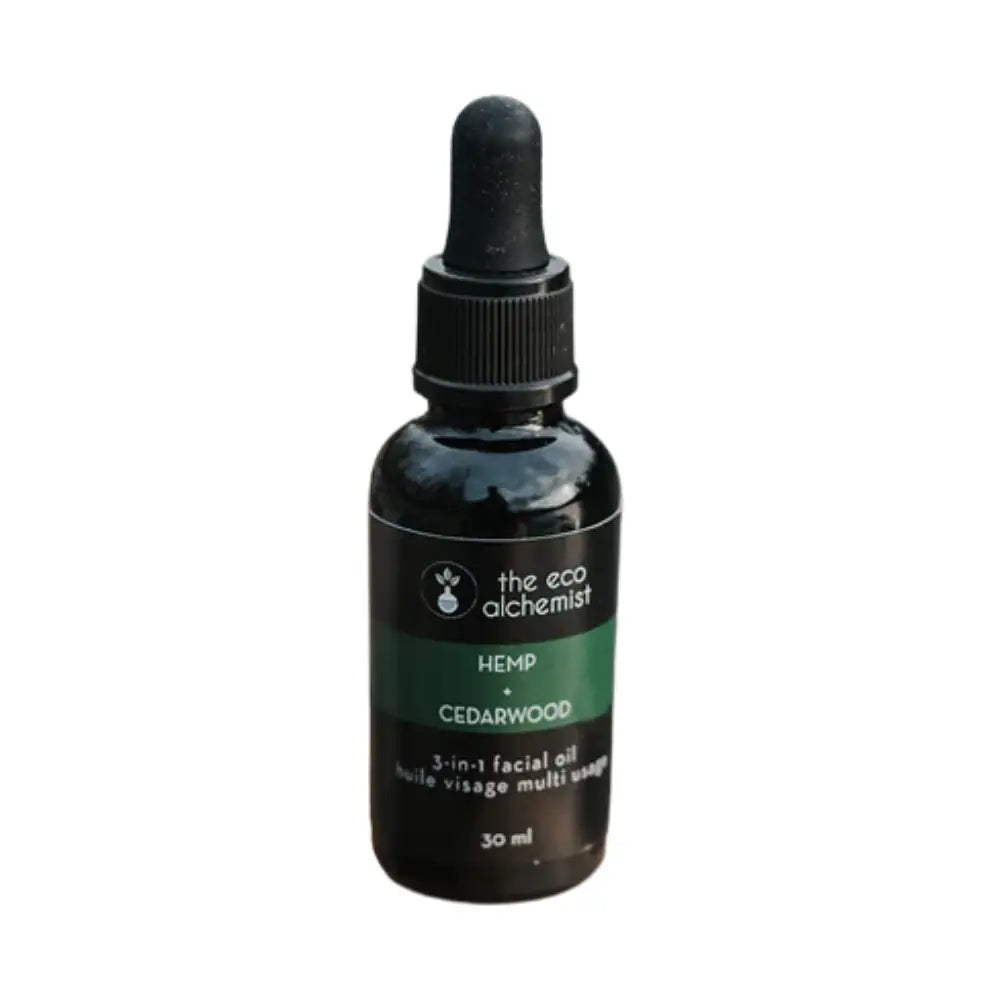 Hemp + Cedarwood 3-in-1 Men’s Facial Oil