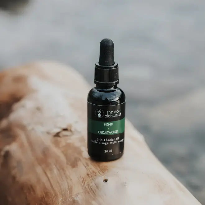Hemp + Cedarwood 3-in-1 Men’s Facial Oil