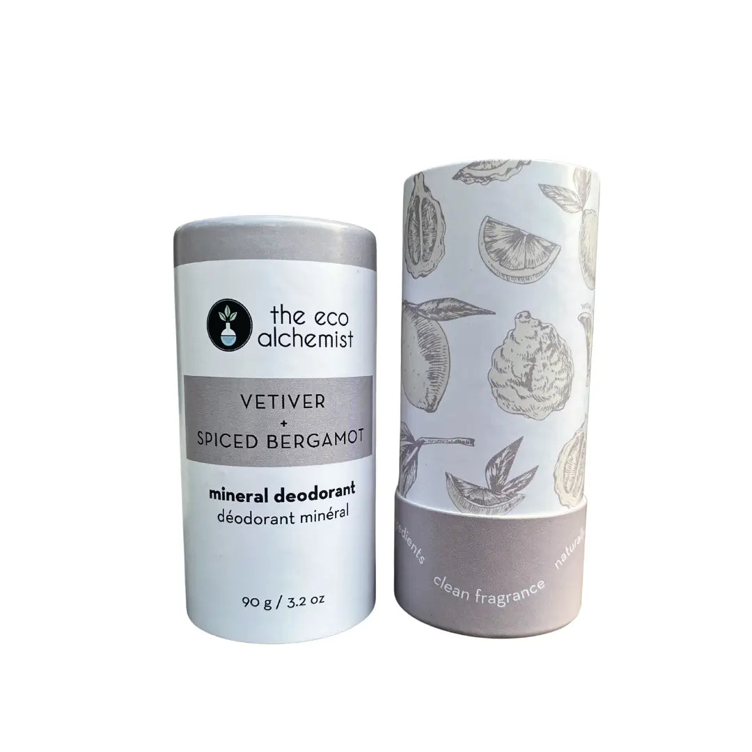 Vetiver + Spiced Bergamot Mineral Deodorant Stick
