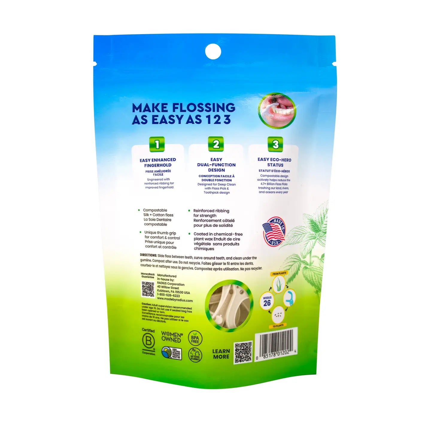 Eco Clean Floss Pick