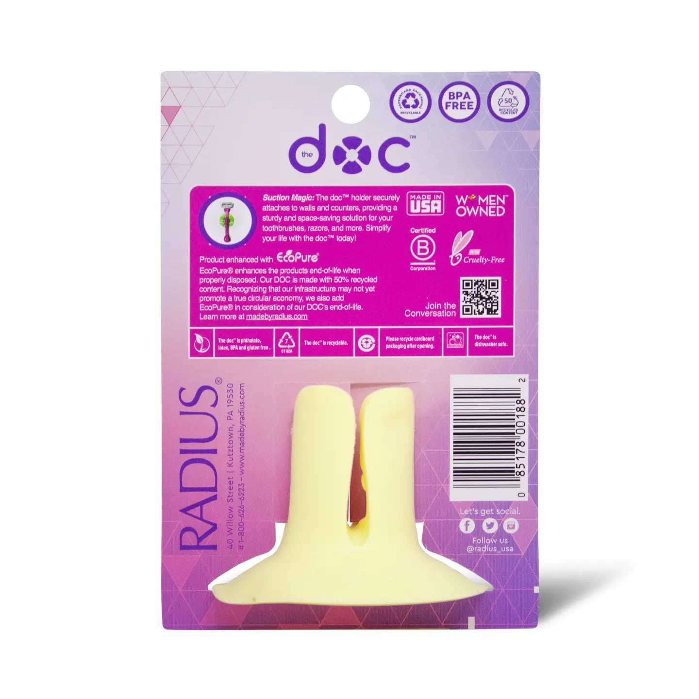 The Doc Toothbrush Holder