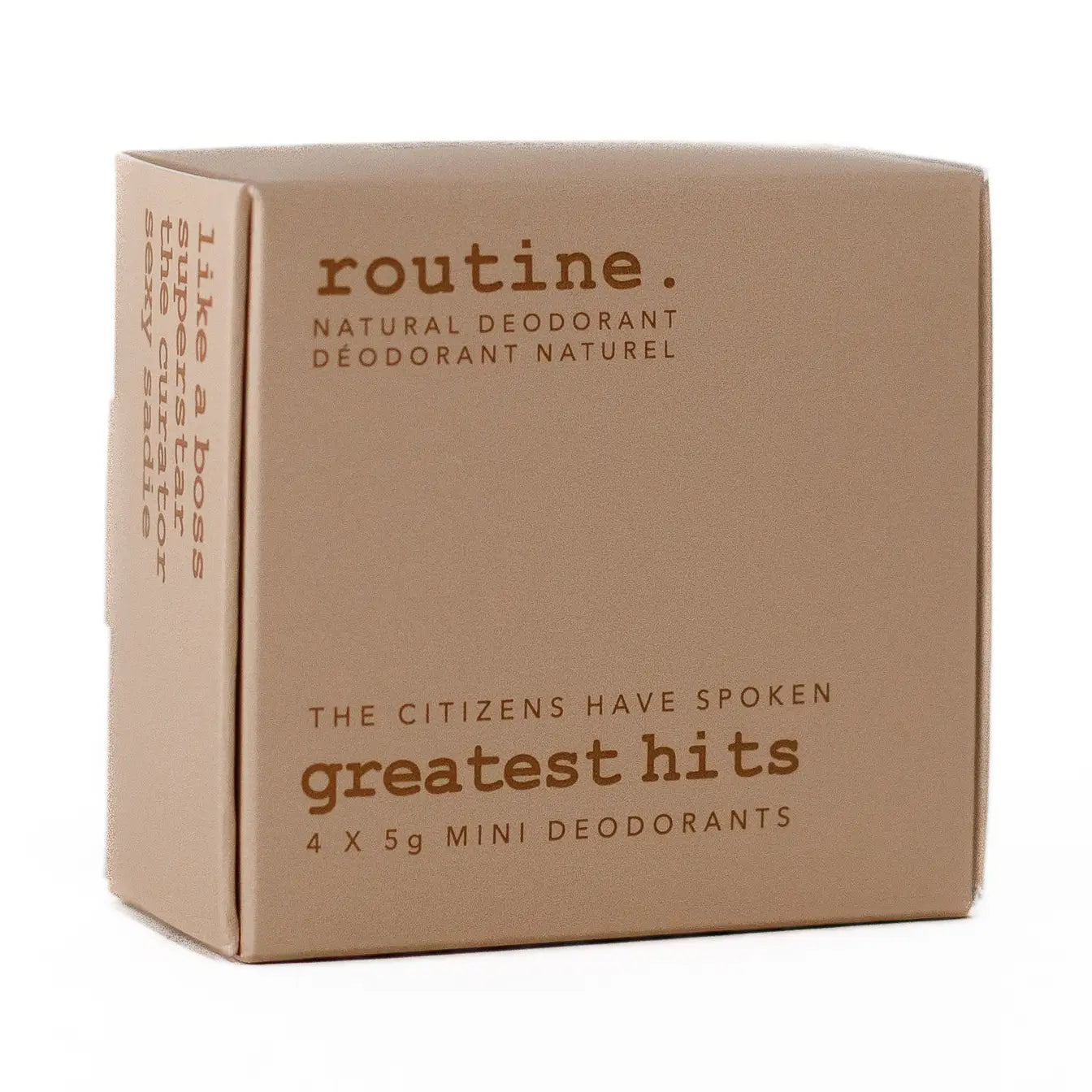 Greatest Hits Deodorant Minis Kit (4X5g deodorants)