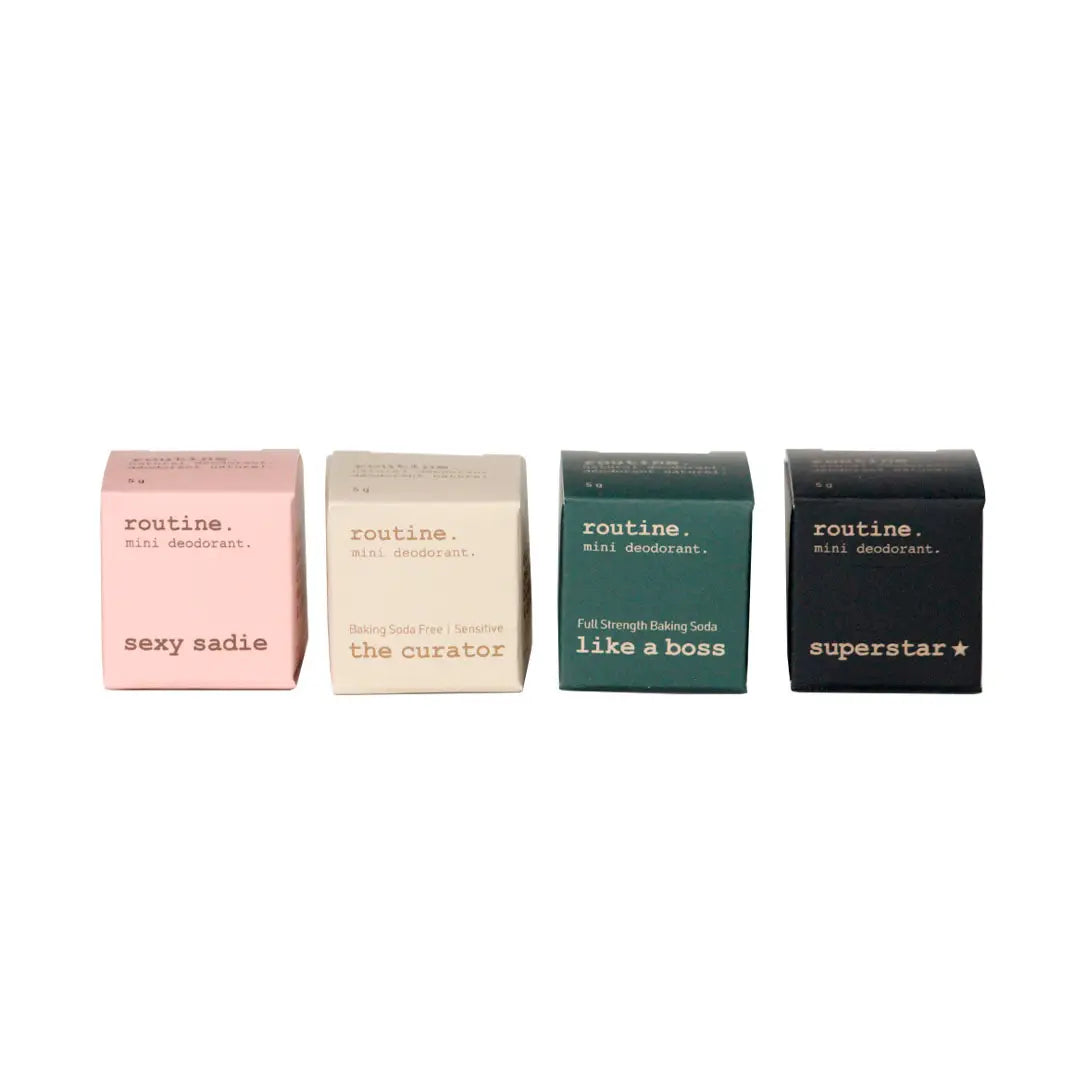 Greatest Hits Deodorant Minis Kit (4X5g deodorants)