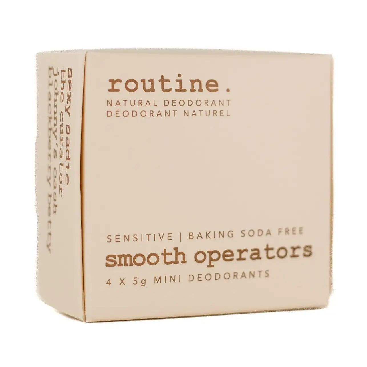 Smooth Operators Deodorant Minis Kit (4X5g jars)