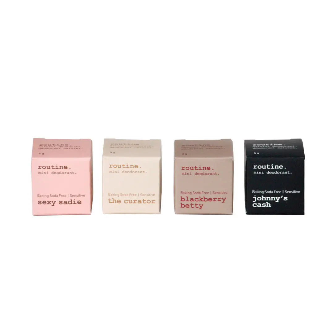 Smooth Operators Deodorant Minis Kit (4X5g jars)
