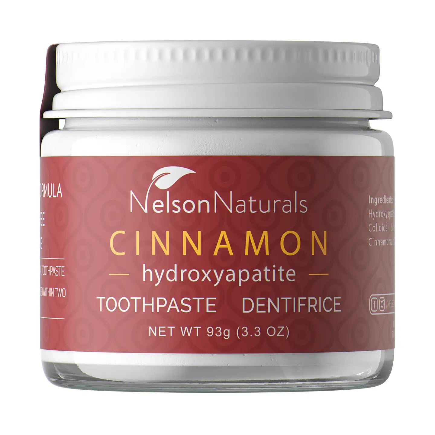 Cinnamon Toothpaste with  Hydroxyapatite