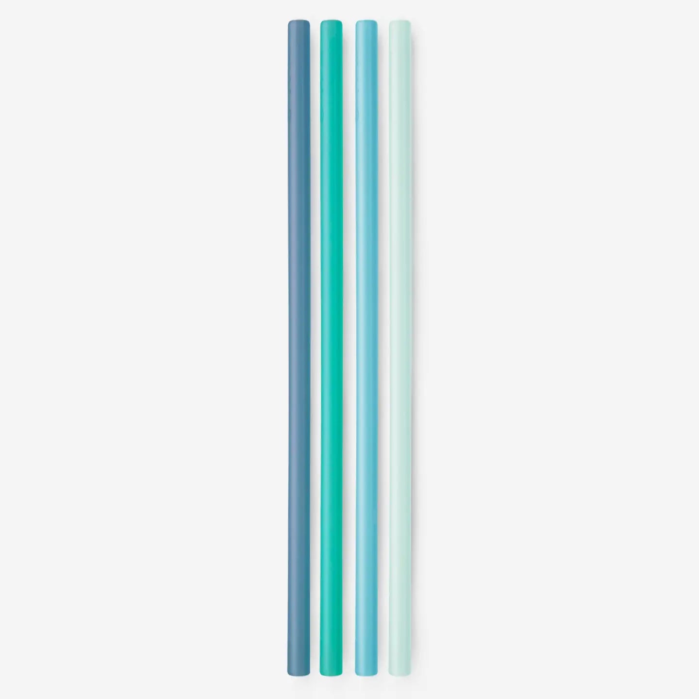 Extra Long Silicone Straws, 4 Pack