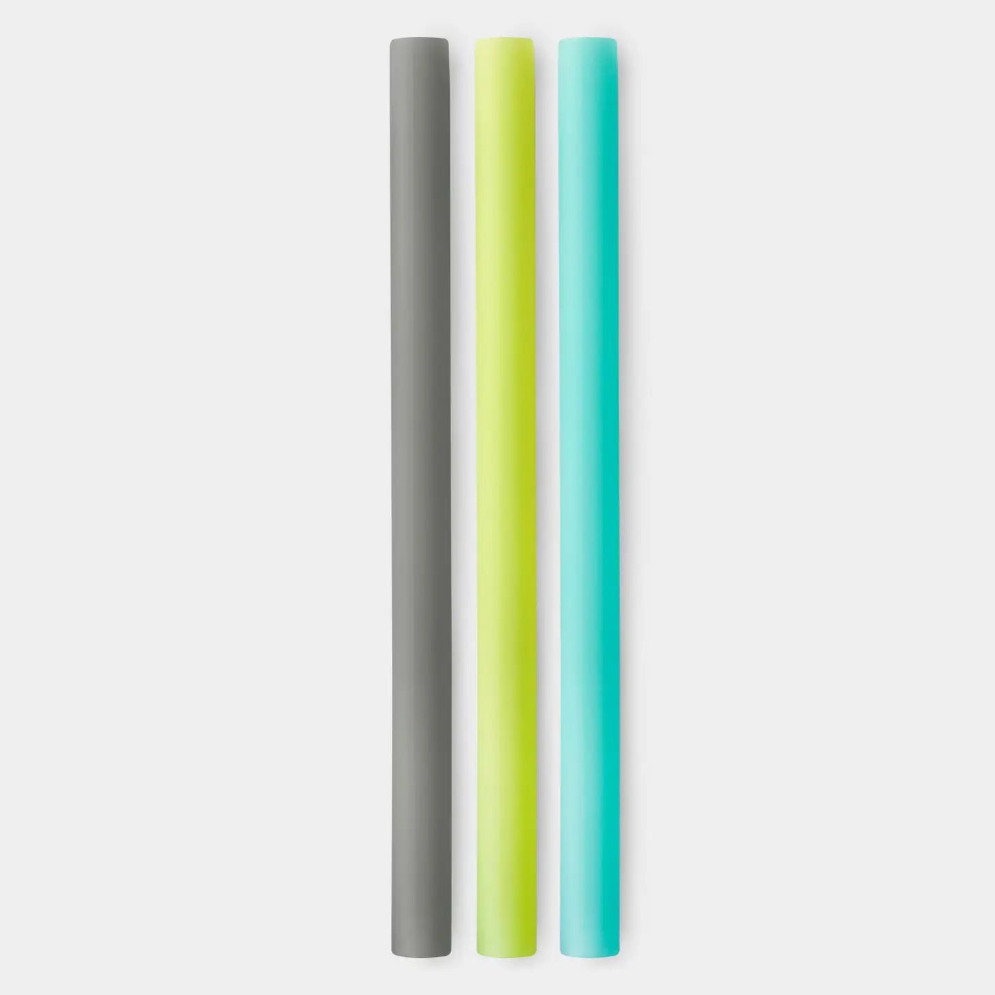 Silicone Boba/Milkshake Straws, 3 pk