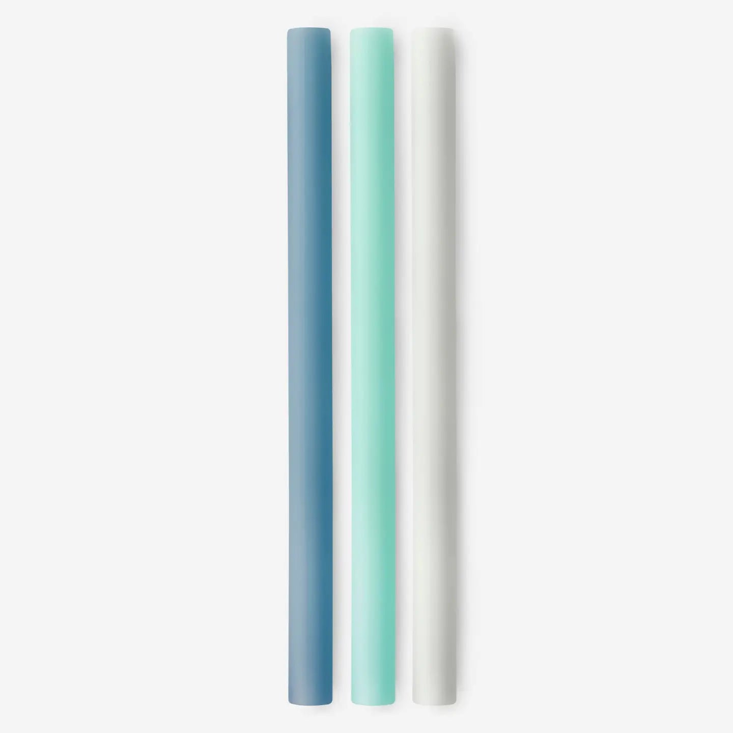 Silicone Boba/Milkshake Straws, 3 pk