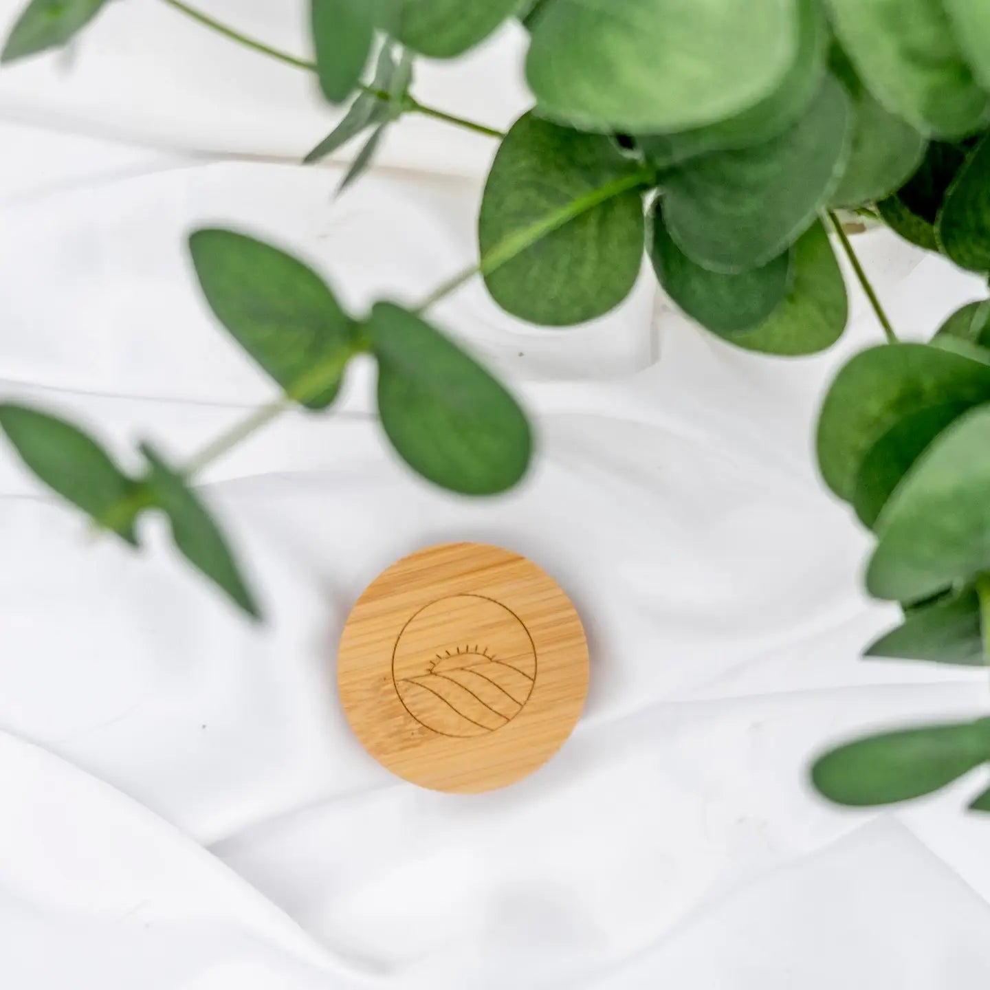 Bamboo Mason Jar Lid