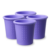 Stackable Silicone Toddler Drinking Cup, 4 Pack