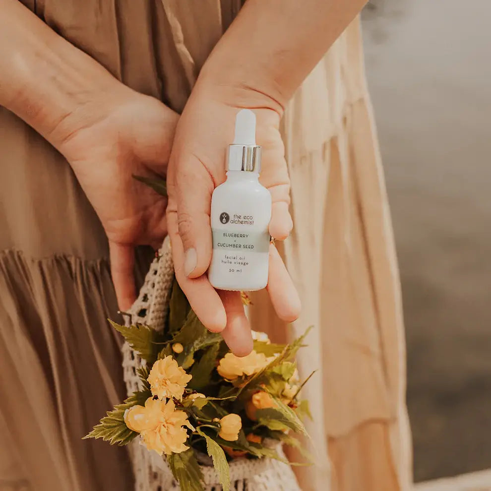 Blueberry + Cucumber Seed Antioxidant Facial Oil