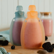 Silicone Baby Food Pouch, 2 Pack