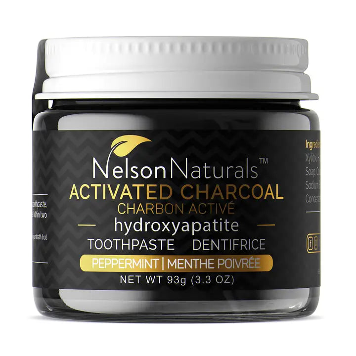 Activated Charcoal Toothpaste with Hydroxyapatite