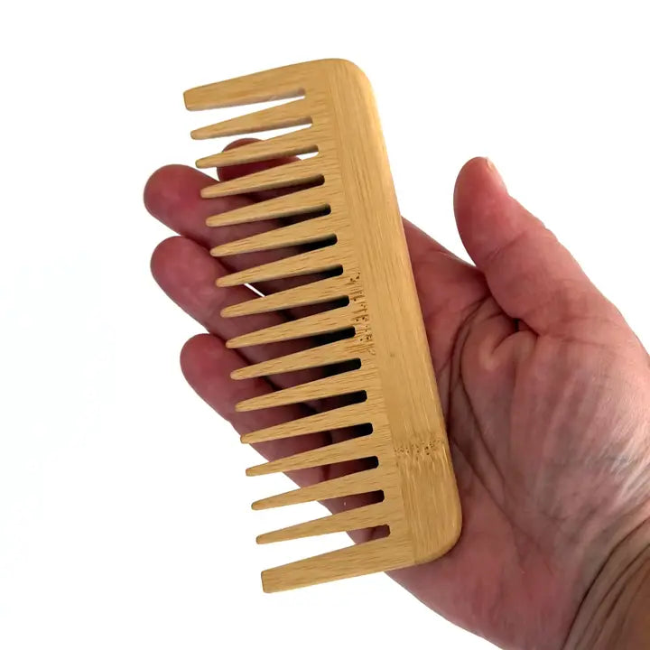 Bamboo Wide Tooth Comb