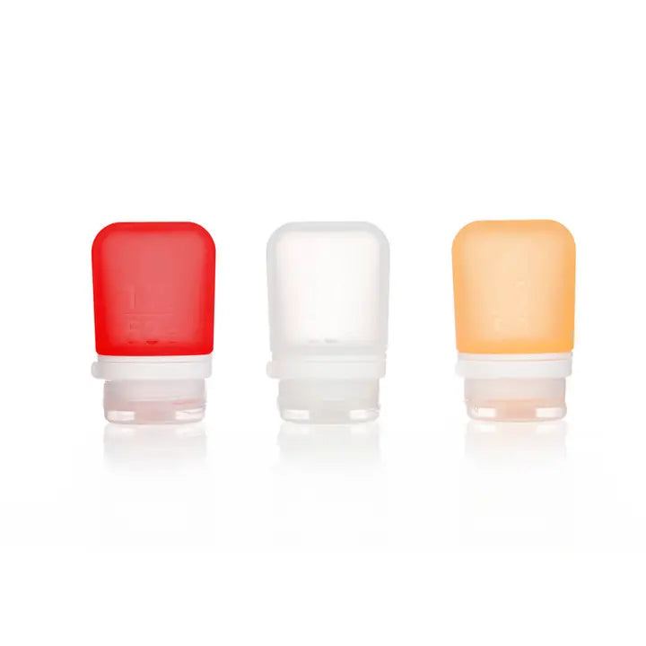 GoToob - Refillable Silicone Travel Bottles, 3 Pack
