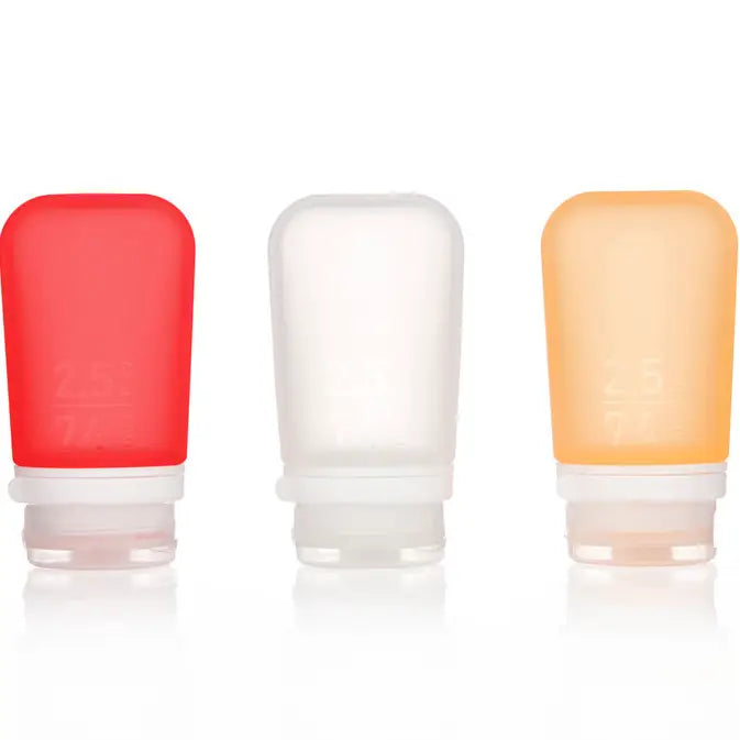 GoToob - Refillable Silicone Travel Bottles, 3 Pack